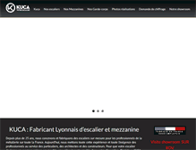 Tablet Screenshot of kuca.fr